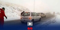 گلستان قفل می‌شود؟ ورود سامانه سهمگین برف و باران از فردا!