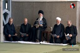 فوری / اولین عکس از حضور رهبر انقلاب در مصلی تهران