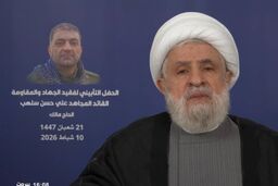 شیخ نعیم قاسم: انقلاب ایران، آتش‌افروز خیزش مقاومت در منطقه!