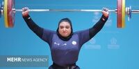 زنگ خطر برای وزنه برداری بانوان؛ صفاوردی ناکام در کسب مدال!