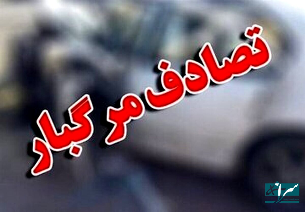 تصادف مرگبار عابر پیاده در بزرگراه شهید همت