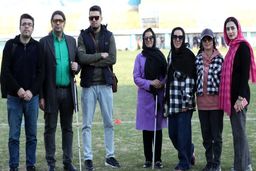 رویداد باورنکردنی در تمرین شمس آذر: حضور غیرمنتظره روشندلان، چه پیامی دارد؟