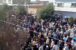 وداع باشکوه مردم گلستان با صابر کاظمی؛ بدرقه تا خانه ابدی
