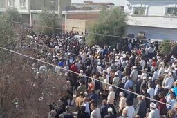 وداع باشکوه مردم گلستان با صابر کاظمی؛ بدرقه تا خانه ابدی