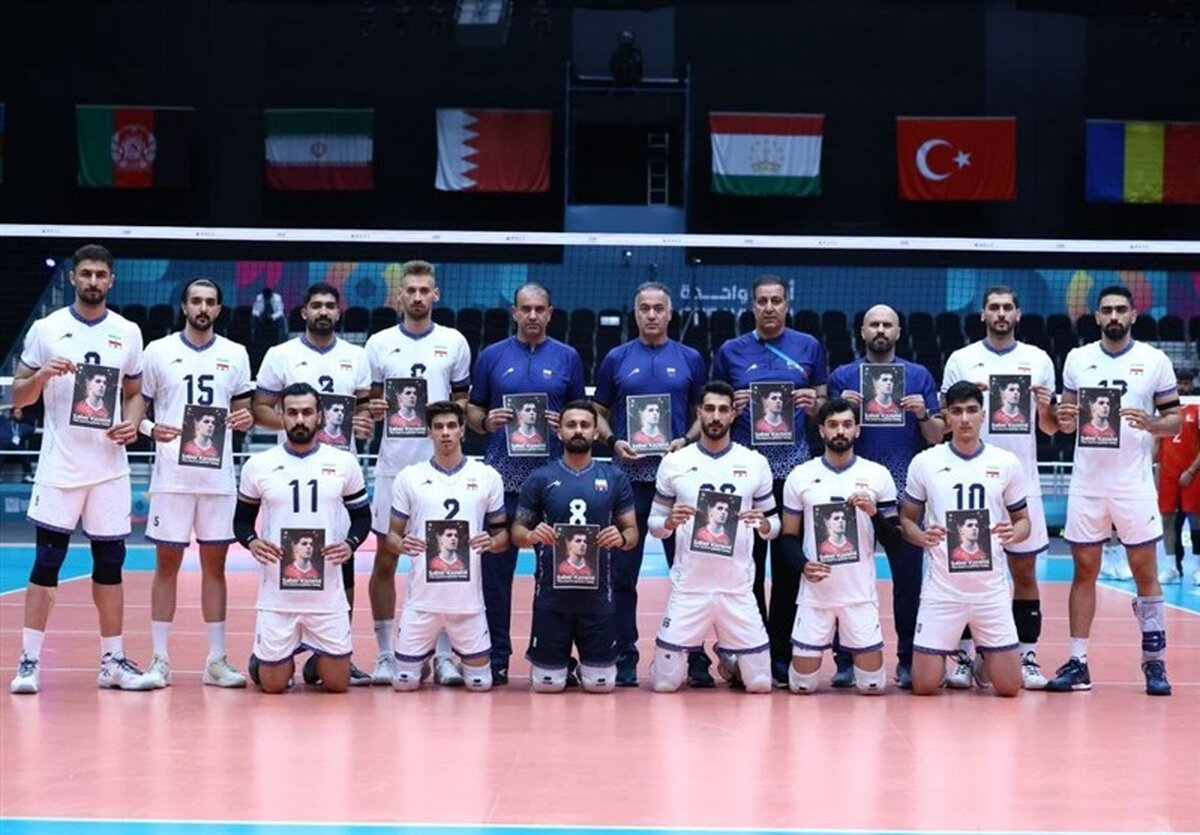 والیبالیست‌های ایران چگونه قهرمانی را فراموش کردند؟ راز ادای احترام غافلگیرکننده به صابر کاظمی!