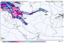 هشدار جنجالی: طوفان برف و باران در راه است! ۱۵ استان در محاصره سامانه جدید از دوشنبه