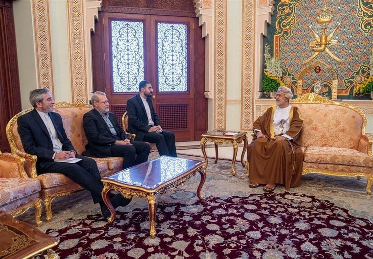 فوری: لاریجانی با سلطان عمان دیدار کرد؛ پیام محرمانه ایران چه بود؟