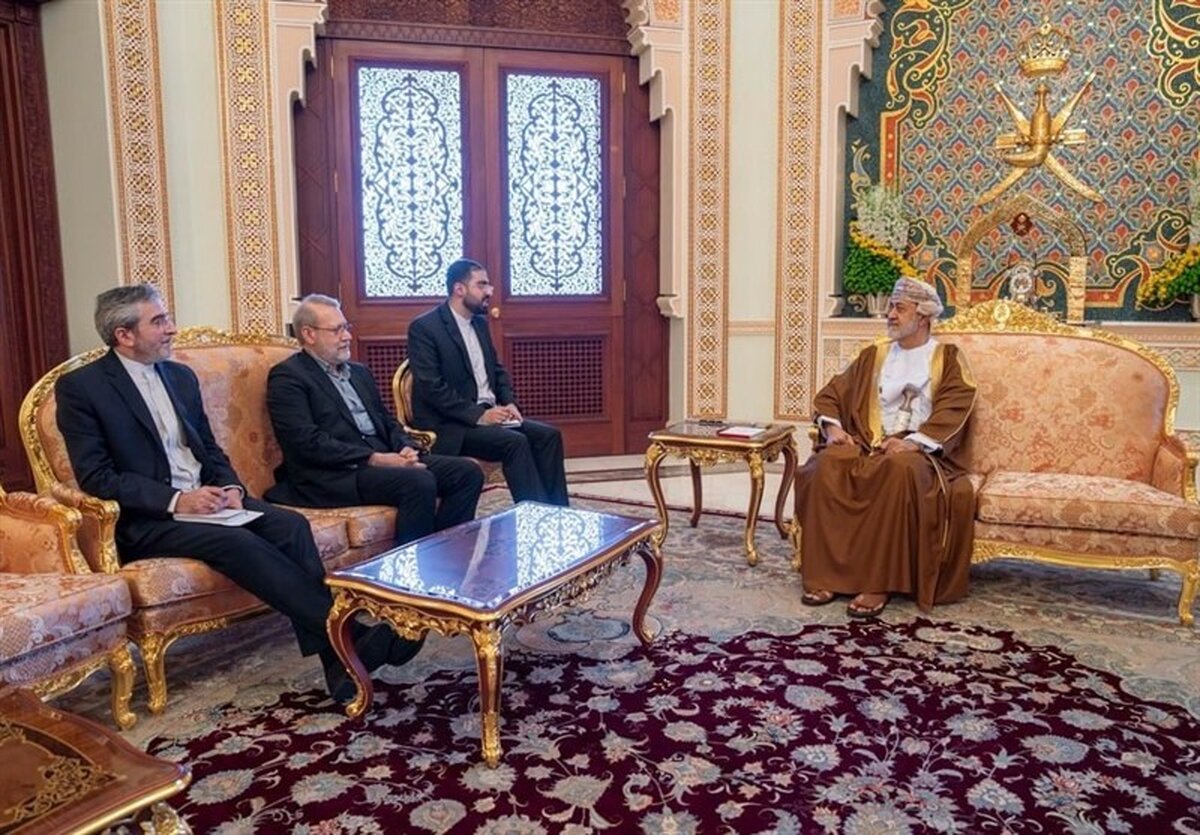 فوری: لاریجانی با سلطان عمان دیدار کرد؛ پیام محرمانه ایران چه بود؟