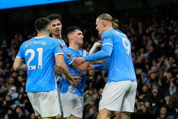 پپ، وحشت را به نیمه اول آورد! سیتی با ۳ گل، فولام را درهم کوبید؛ آرسنال، نوبت شماست؟