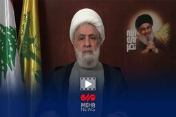شیخ نعیم قاسم: لبنان در مرزها زیر ضربه است/ حمایت قاطع حزب‌الله از مدافعان