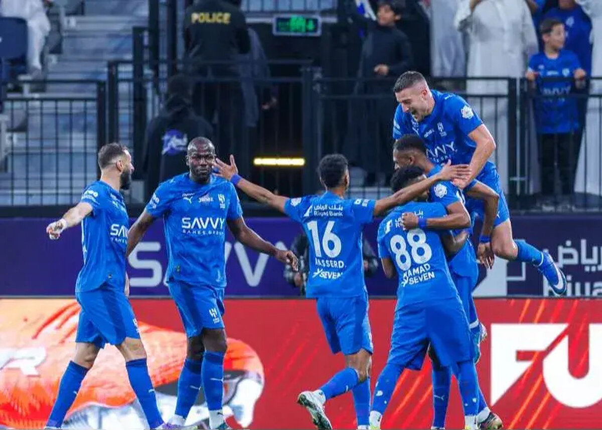 بنزما فاجعه آفرید: الهلال با چشم بسته صدر جدول را حفظ کرد!